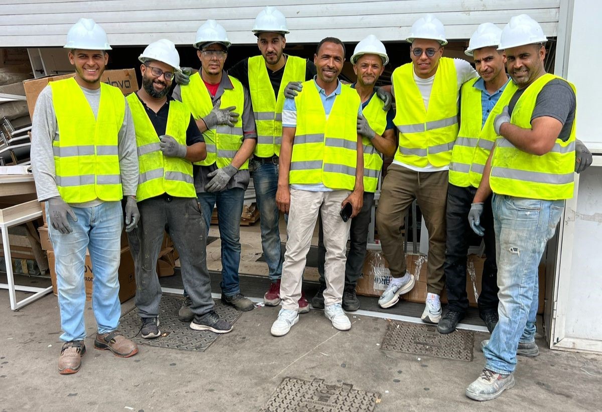 l'equipe de rénovation